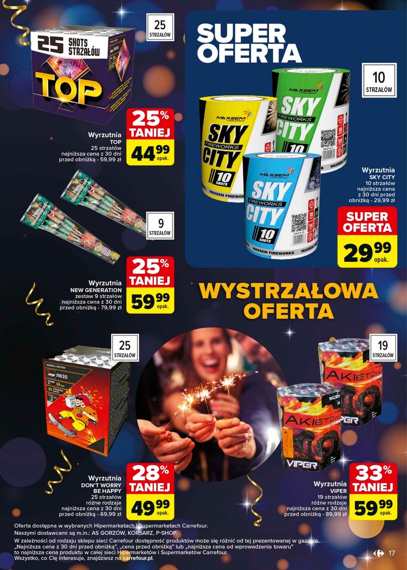 Gazetka: Sylwester z rabatami - Carrefour - strona 17