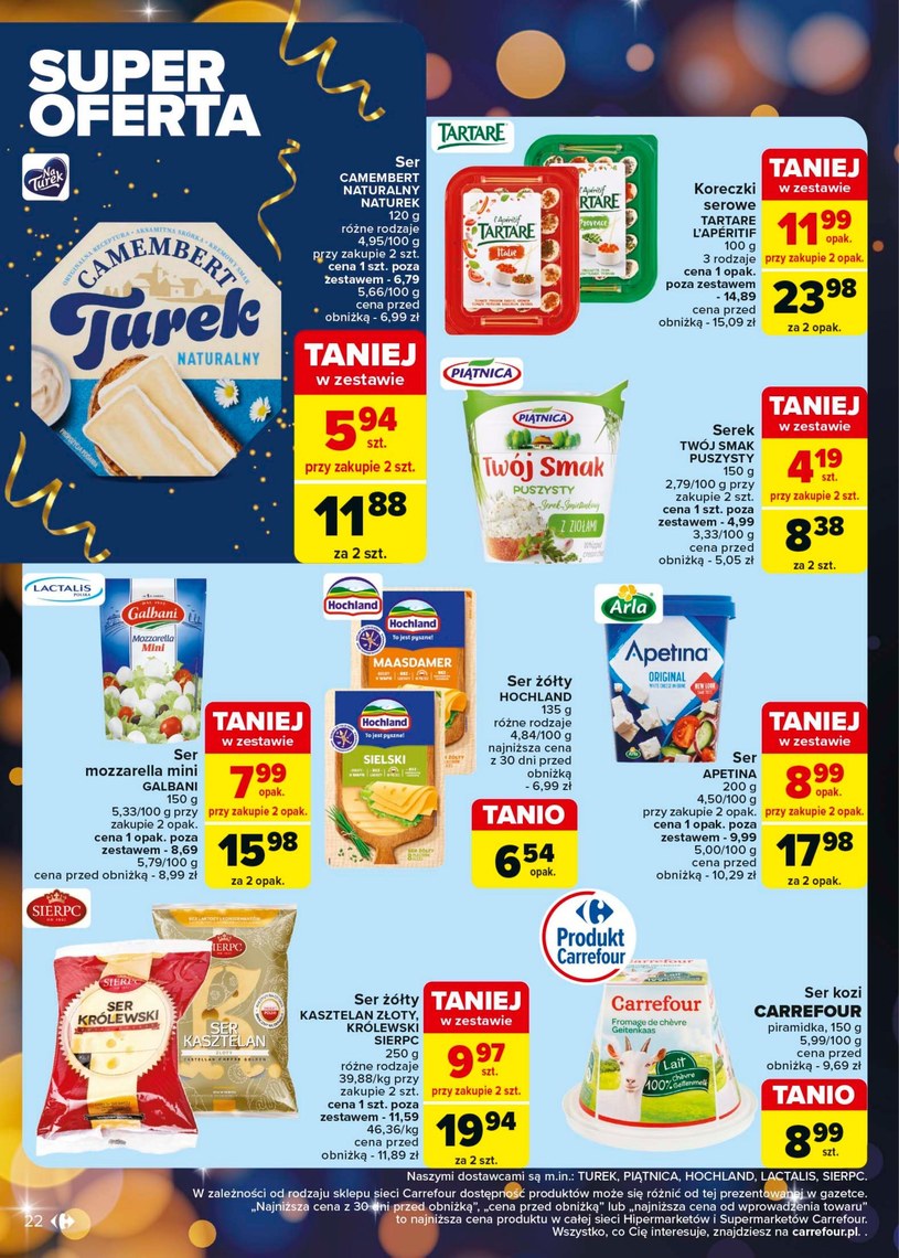 Gazetka: Sylwester z rabatami - Carrefour - strona 22