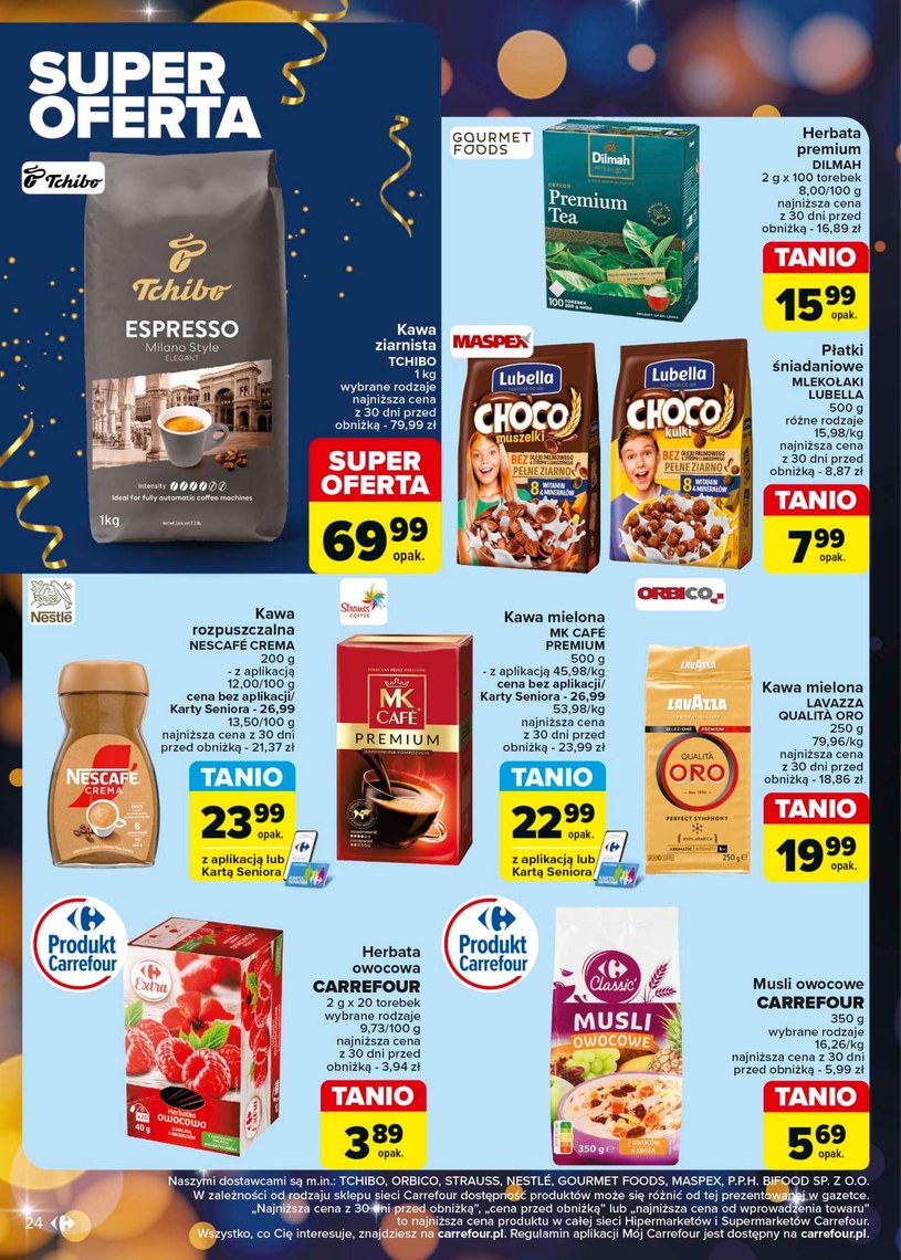 Gazetka: Sylwester z rabatami - Carrefour - strona 24