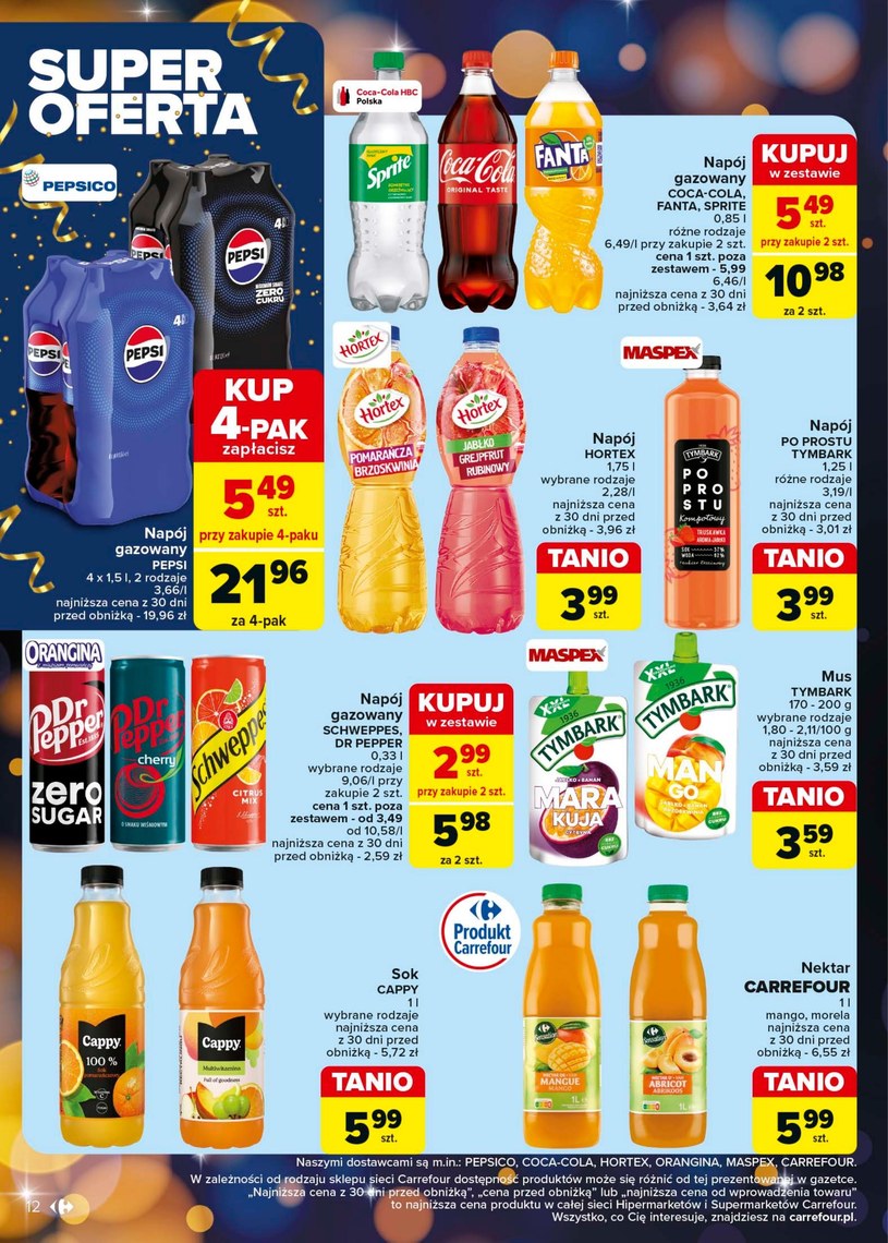 Gazetka: Sylwester z rabatami - Carrefour - strona 12