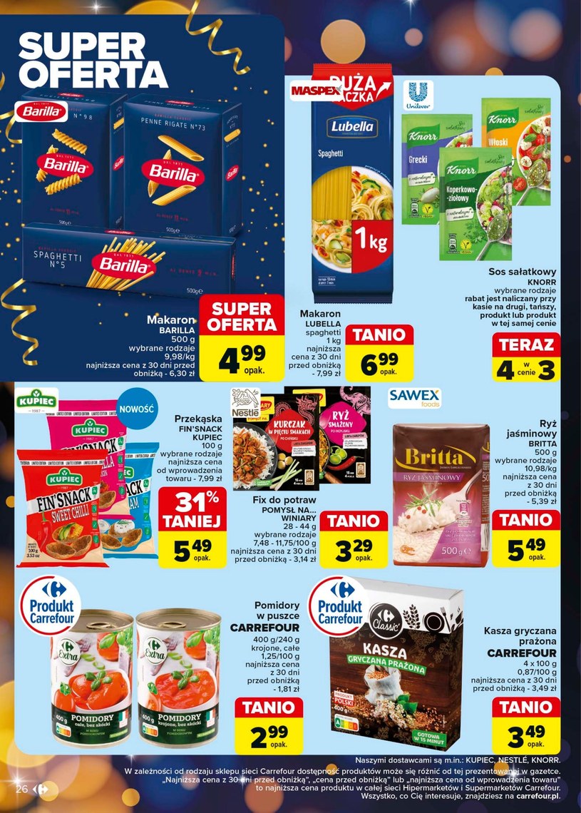 Gazetka: Sylwester z rabatami - Carrefour - strona 26