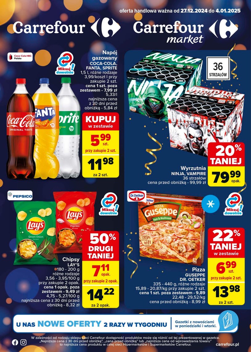 Gazetka: Sylwester z rabatami - Carrefour - strona 1