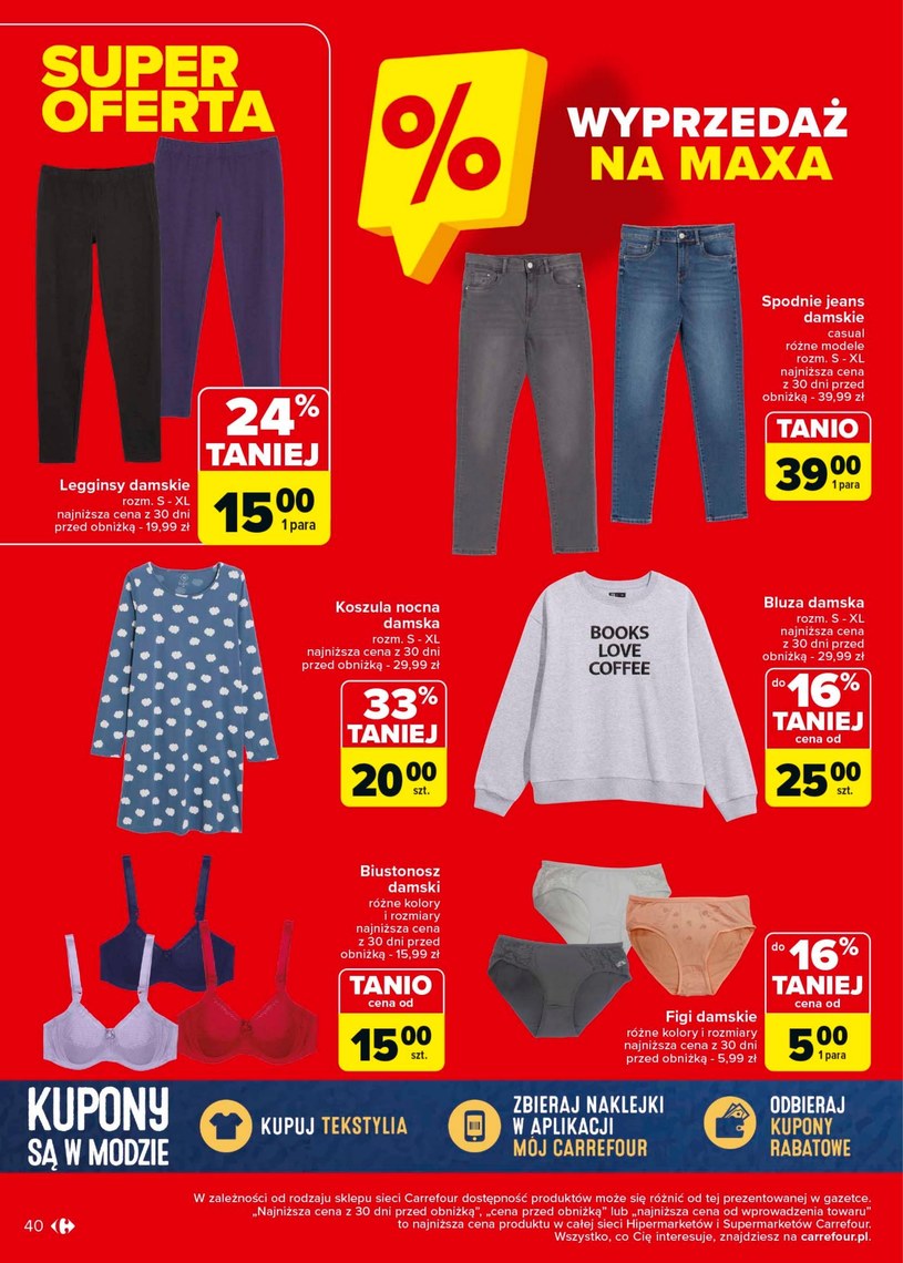 Gazetka: Sylwester z rabatami - Carrefour - strona 40