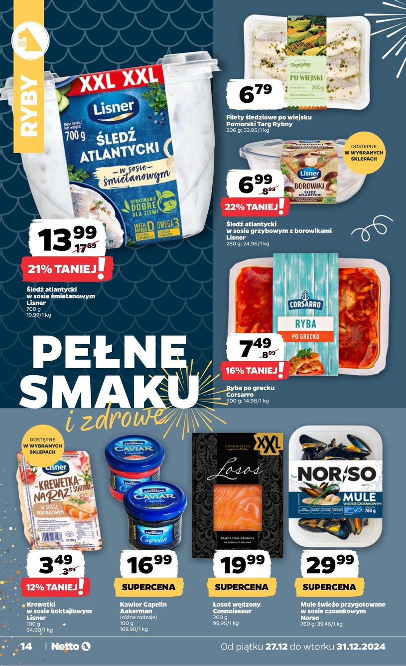 Gazetka: Szczęśliwego Nowego Roku! - Netto - strona 14