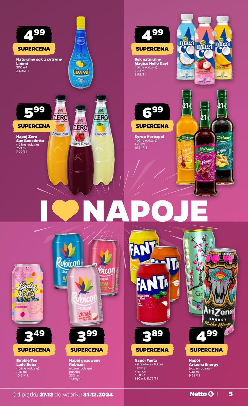 Gazetka: Szczęśliwego Nowego Roku! - Netto - strona 5