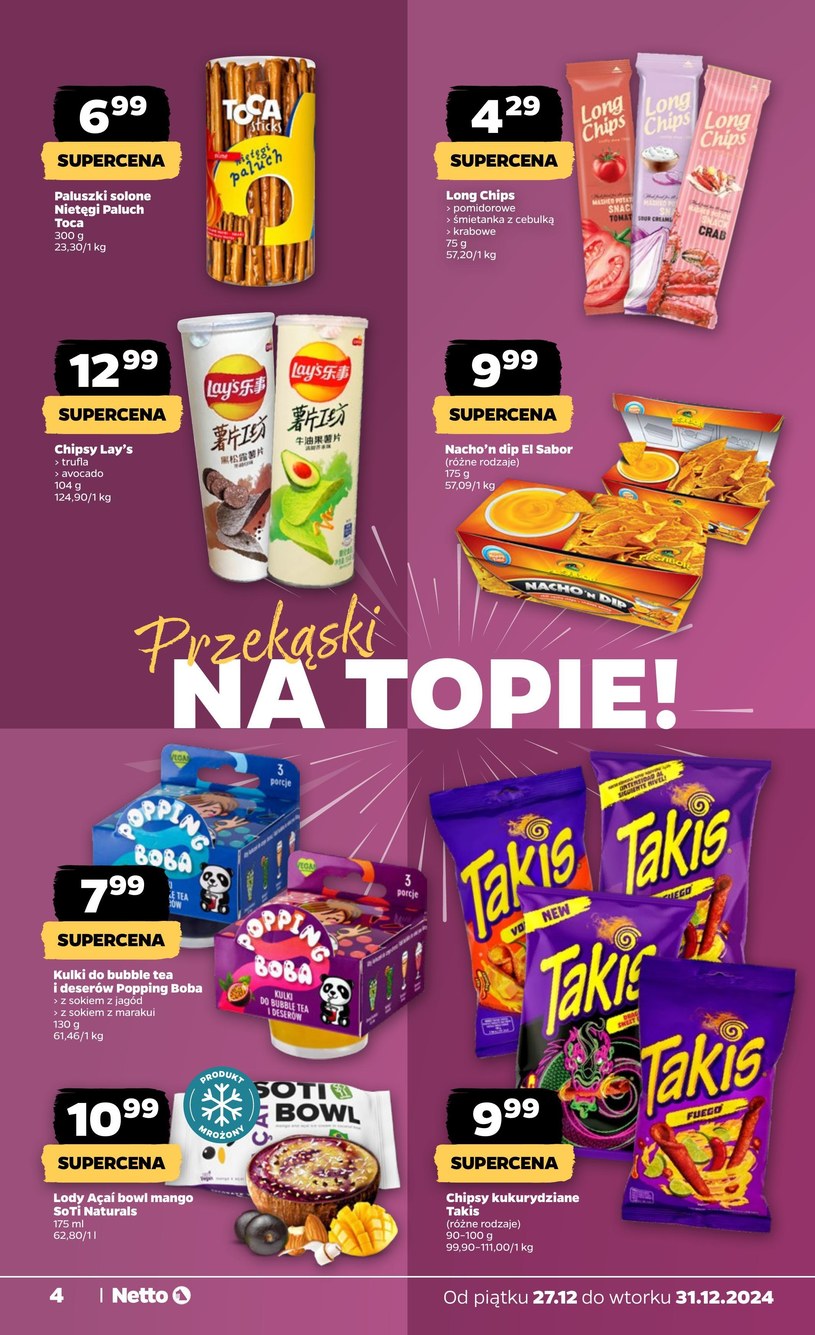 Gazetka: Szczęśliwego Nowego Roku! - Netto - strona 4