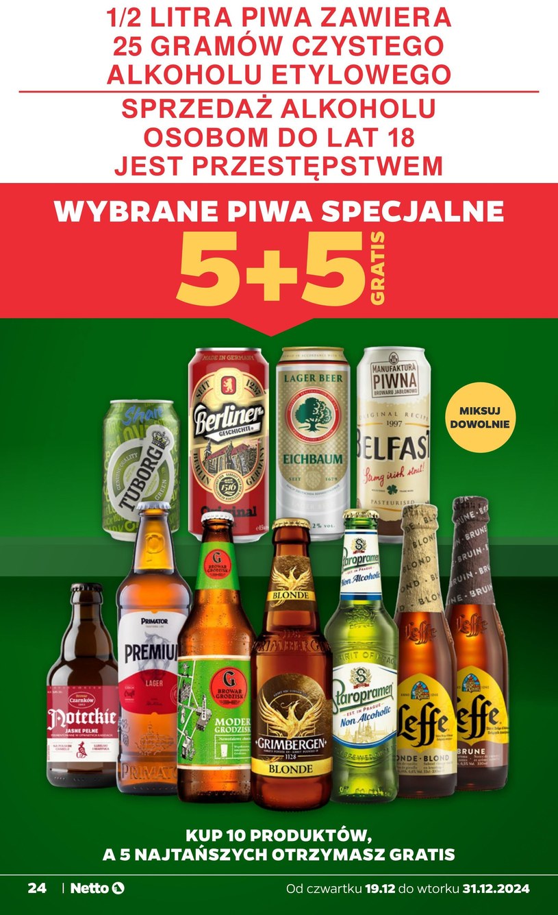 Gazetka: Szczęśliwego Nowego Roku! - Netto - strona 24