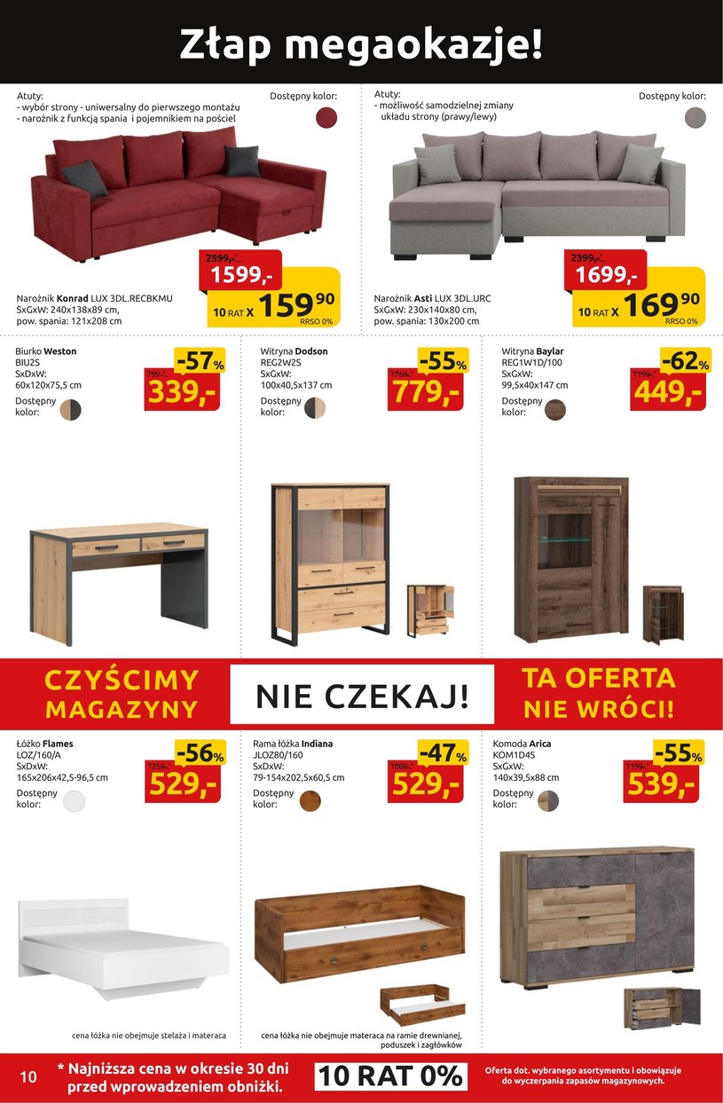 Gazetka: Gorączka wyprzedaży! - Black Red White - strona 10