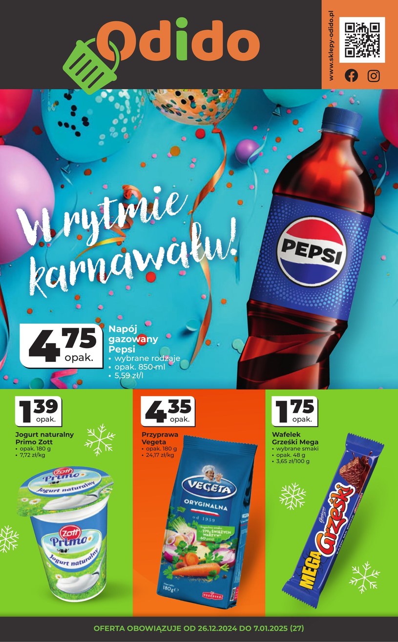 Gazetka promocyjna Odido - ważna od 26. 12. 2024 do 07. 01. 2025