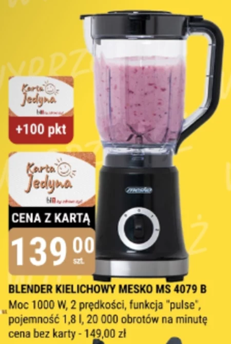 Blender kielichowy Mesko