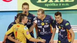 Krzysztof Stelmach (w środku) świętował ze Skrą sukcesy jako zawodnik