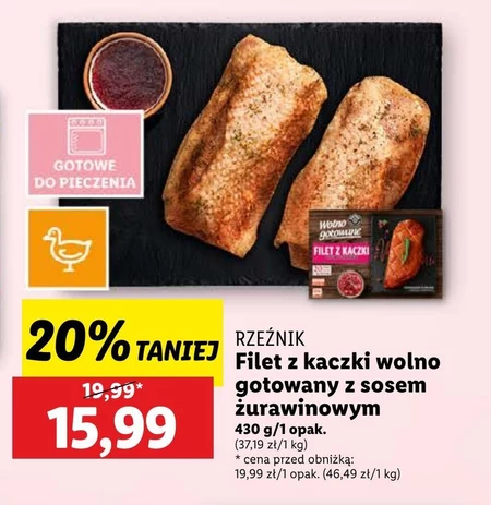 Filet z kaczki Rzeźnik