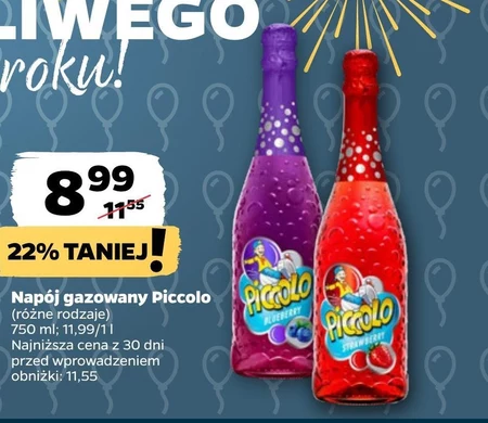 Piccolo Napój bezalkoholowy gazowany o smaku kiwi 750 ml