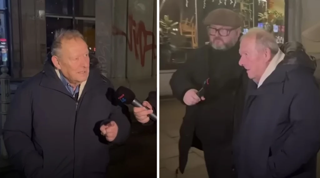 Starcie Michnika z reporterem TV Republika Starcie Michnika z reporterem TV Republika
