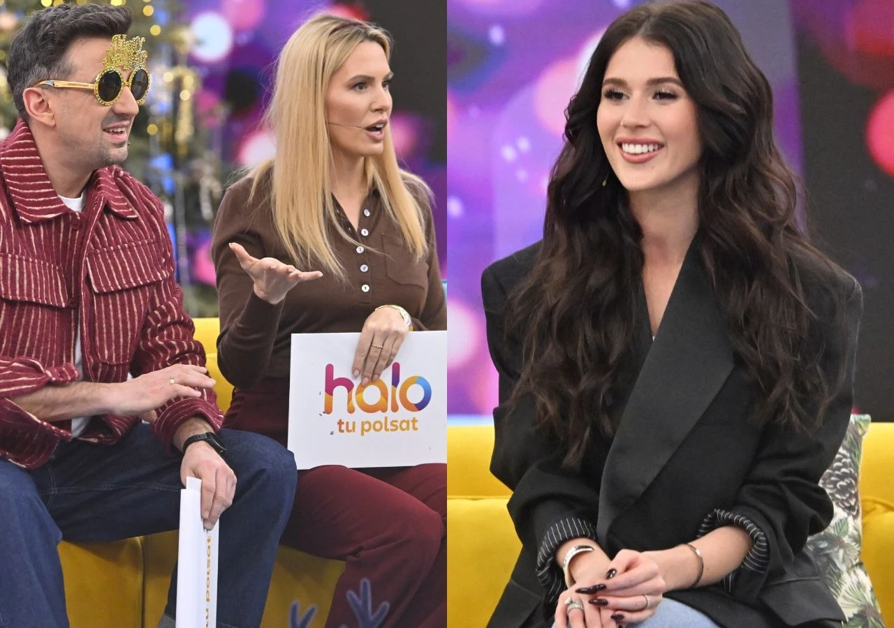 Roksana Węgiel w "halo tu polsat" Roksana Węgiel w "halo tu polsat"