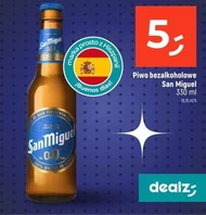 Piwo bezalkoholowe San Miguel