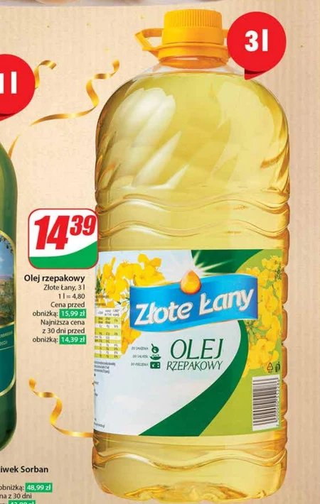 Олія Złote łany