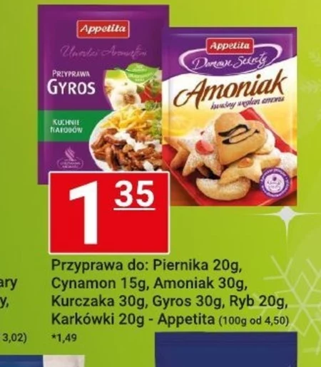 Appetita Przyprawa gyros 30 g