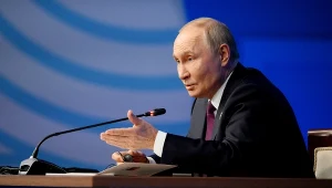 Władimir Putin podczas spotkania grupy BRICS w 2024 roku