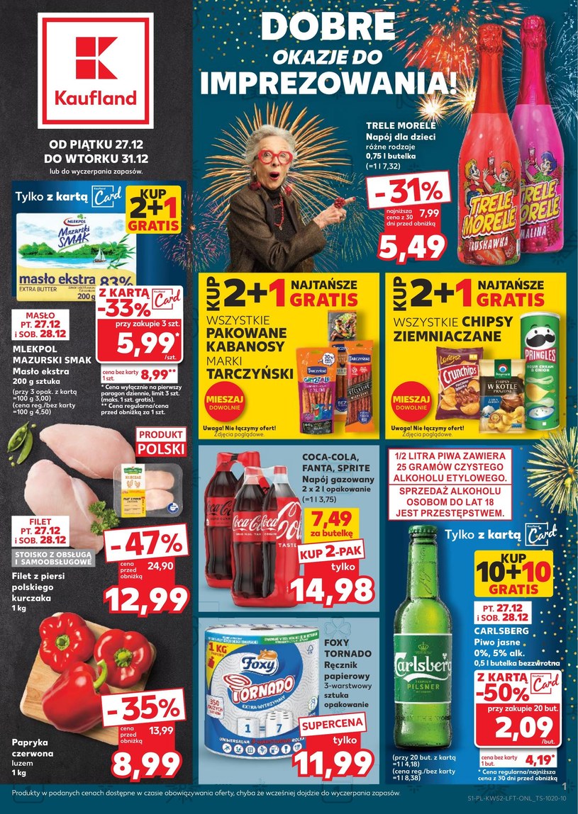 Gazetka: Fajerwerki w super cenach - Kaufland - strona 1