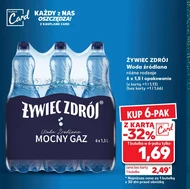 Woda źródlana Żywiec zdrój