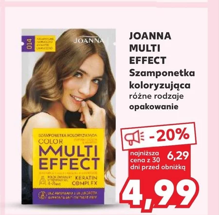 Joanna Multi Effect color Szamponetka koloryzująca naturalny blond 03 35 g