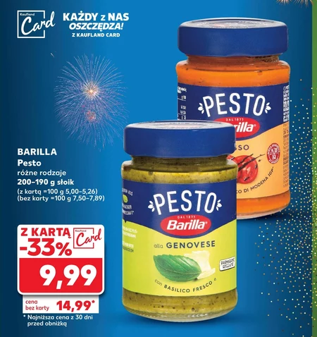 Barilla Pesto Rosso sos do makaronu z pomidorami 200 g