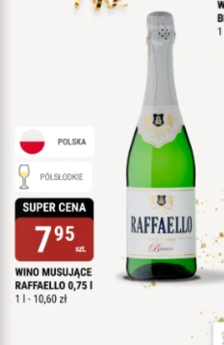 Wino musujące Raffaello