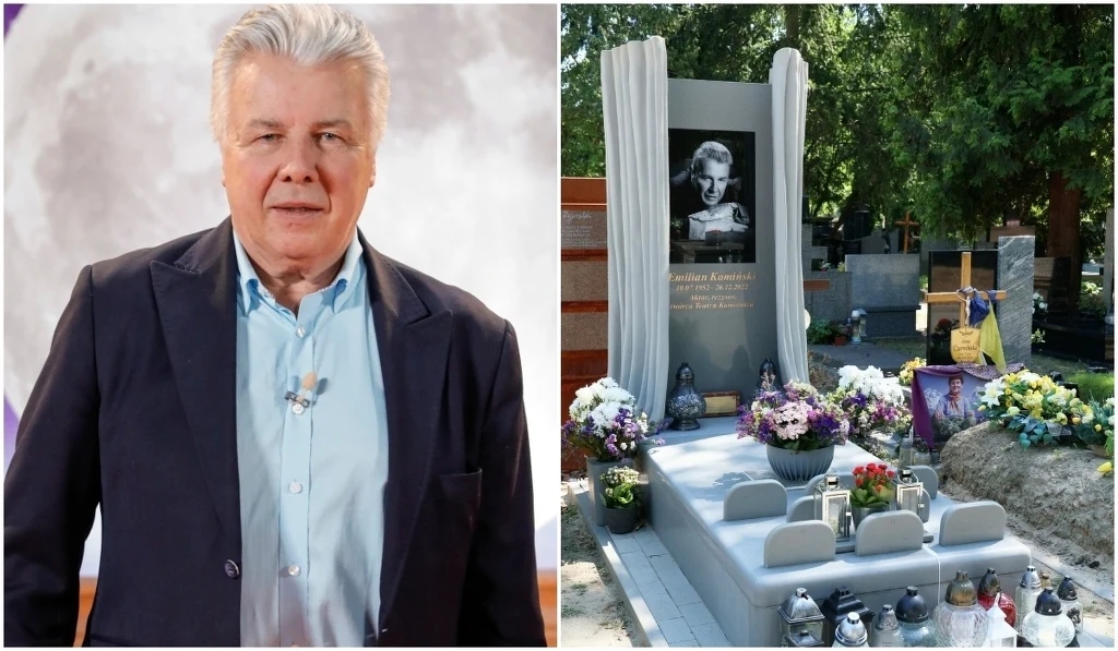 Emilian Kamiński, nagrobek