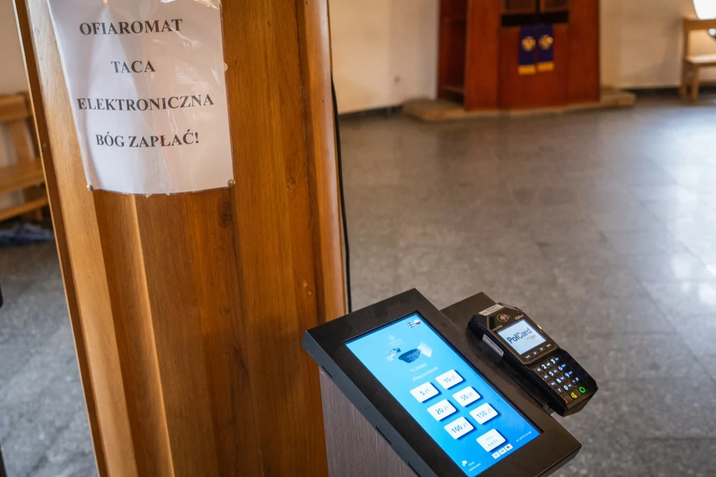 Ofiaromat w jednym z wrocławskich kościołów. To coraz popularniejsze rozwiązanie