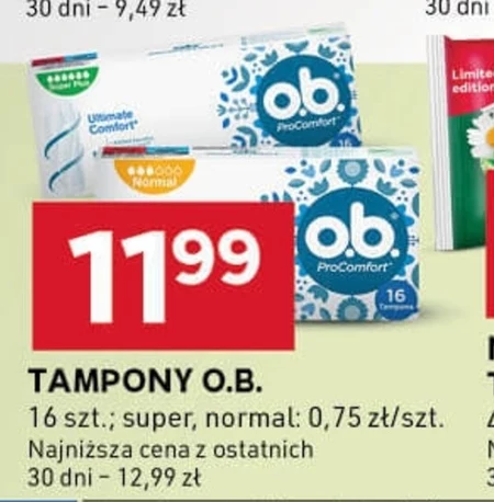 O.B. ProComfort Normal Tampony 16 sztuk