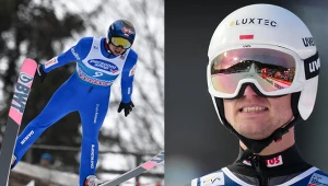 Maciej Kot (L) i Andrzej Stękała (P) wystartowali w PK w Engelbergu