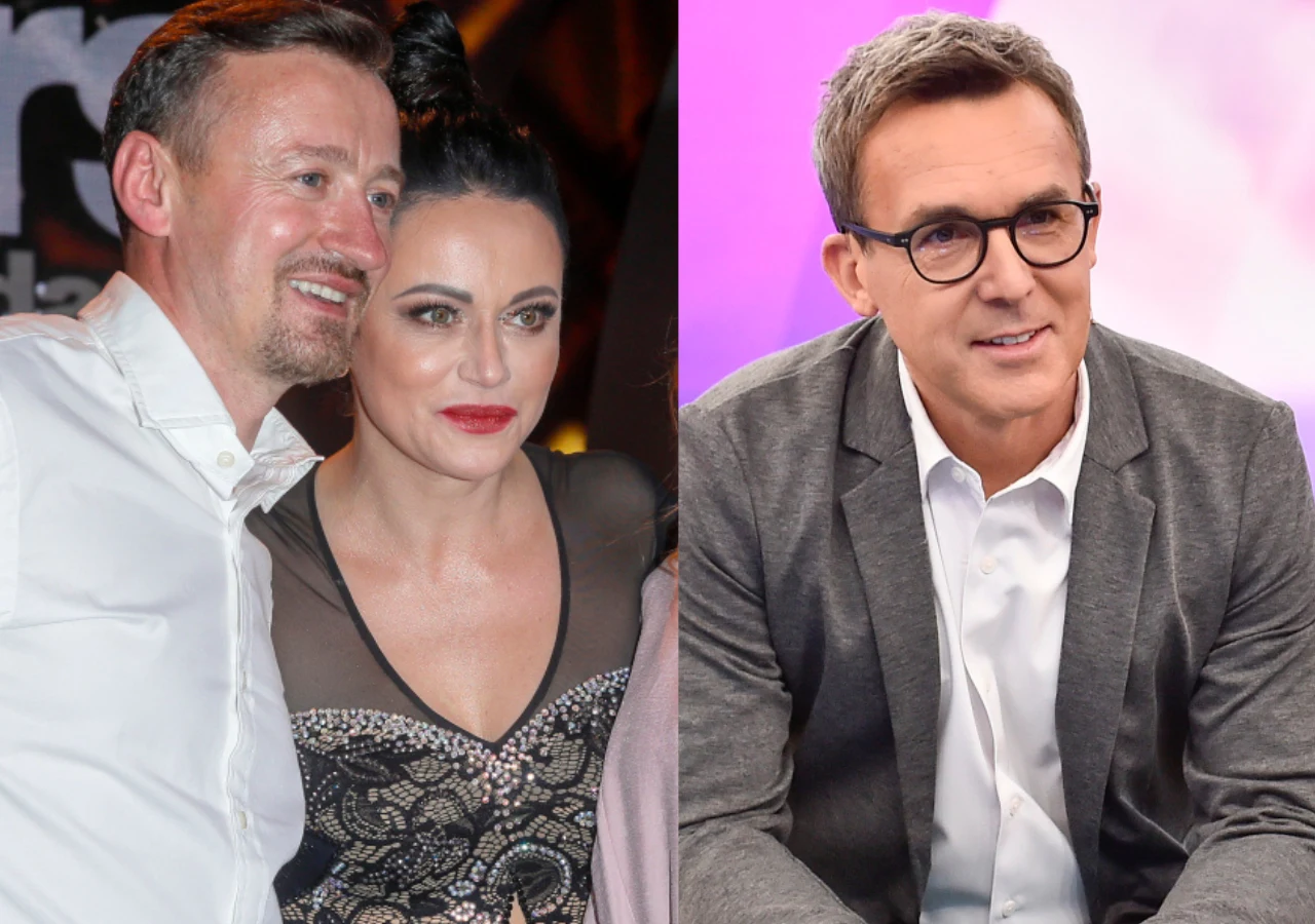 Maciej Kurzajewski, Adam Małysz, Izabela Małysz Maciej Kurzajewski, Adam Małysz, Izabela Małysz