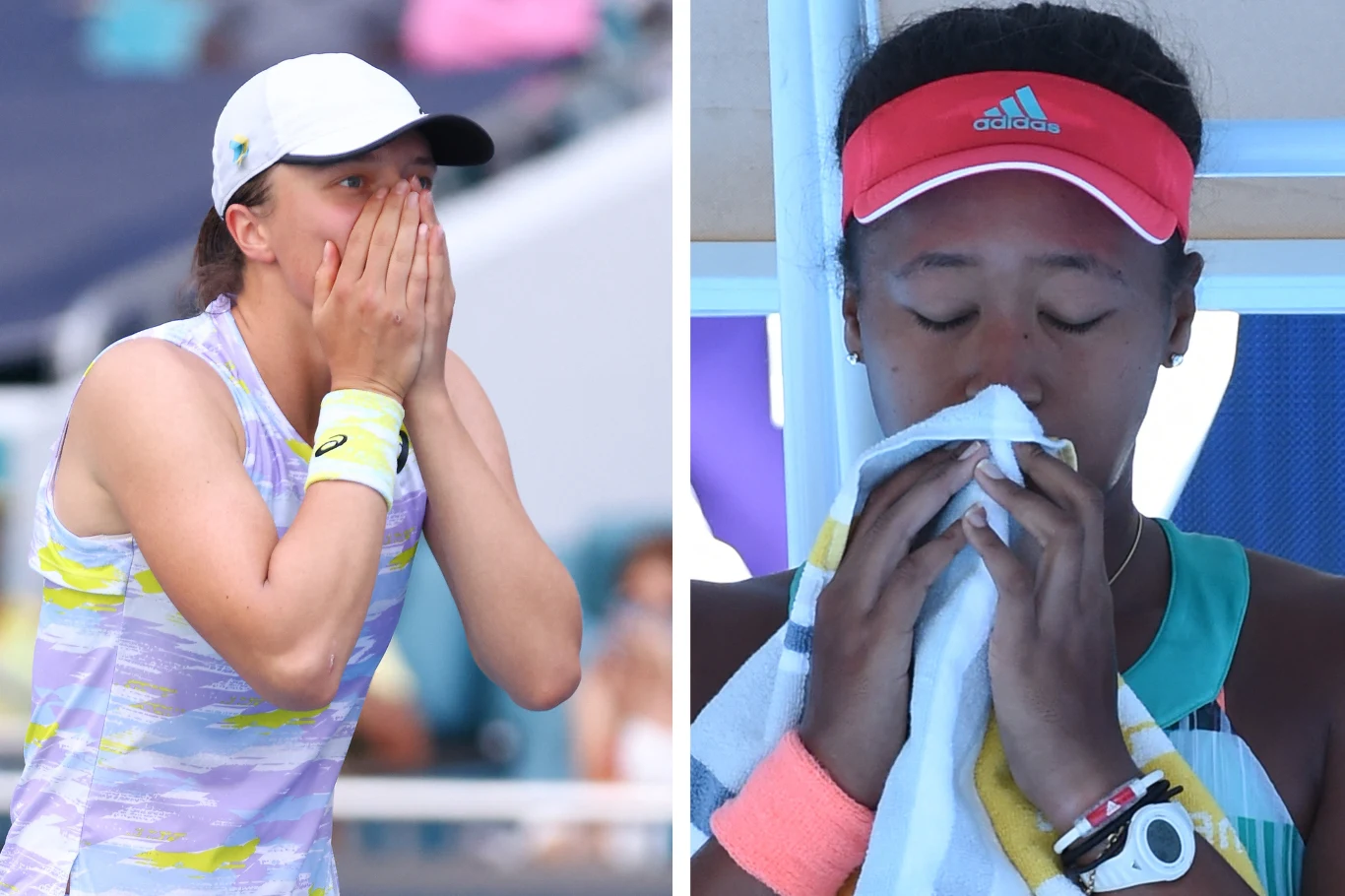 Tenis. Iga Świątek i Naomi Osaka