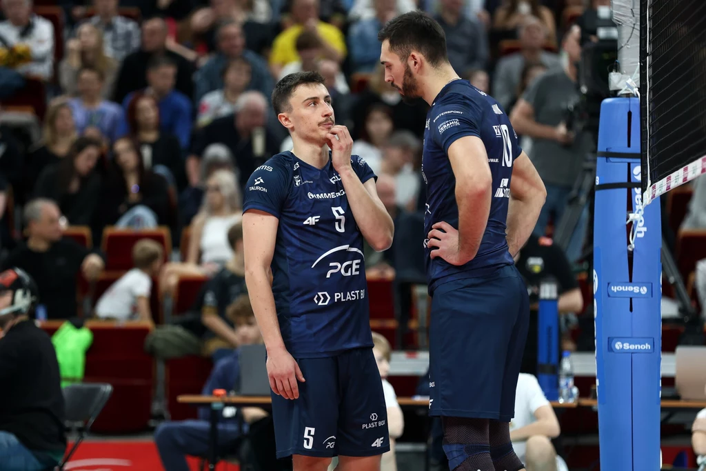 Jan Firlej i Jurij Semeniuk w barwach PGE Projektu Warszawa Jan Firlej i Jurij Semeniuk w barwach PGE Projektu Warszawa
