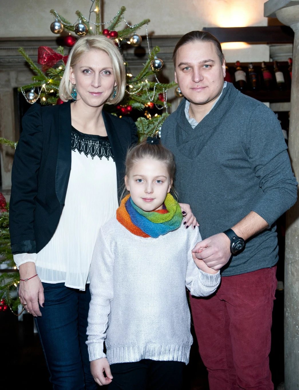 Kasia i Paweł Golec z córką Mają w 2011 roku Kasia i Paweł Golec z córką Mają w 2011 roku