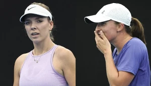 Pierwsze rozstrzygnięcie na godziny przed meczem Igi. 86 minut i po sprawie