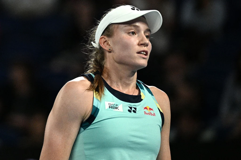 Jelena Rybakina rywalizowała z Marią Sakkari podczas United Cup