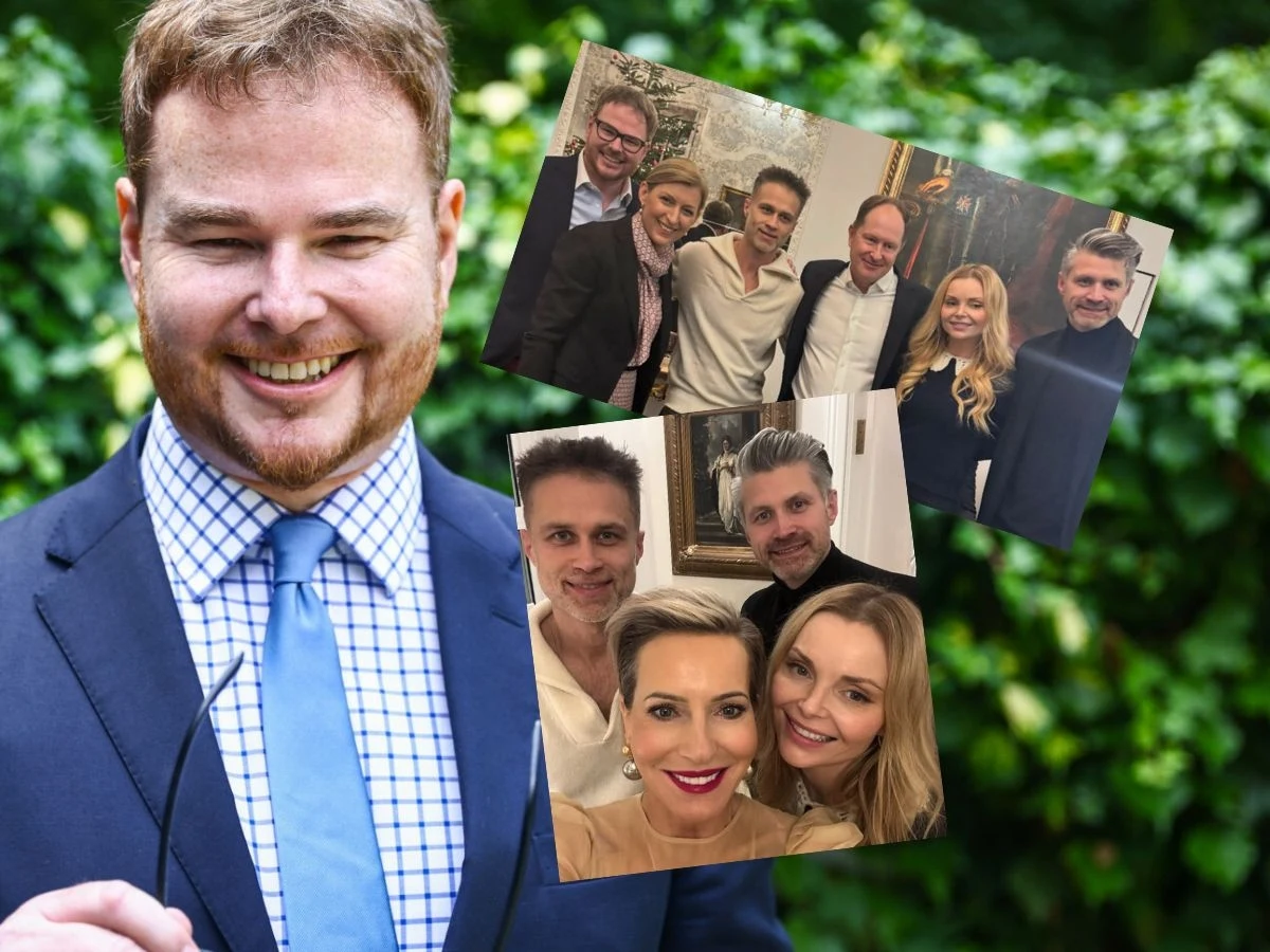 Jan Lubomirski-Lanckoroński zaprosił gwiazdy na imprezę. Szybko pokazali zdjęcia