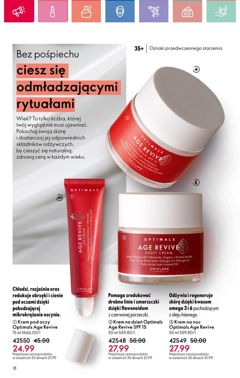 Gazetka: Oriflame - w harmonii z tobą - strona 18