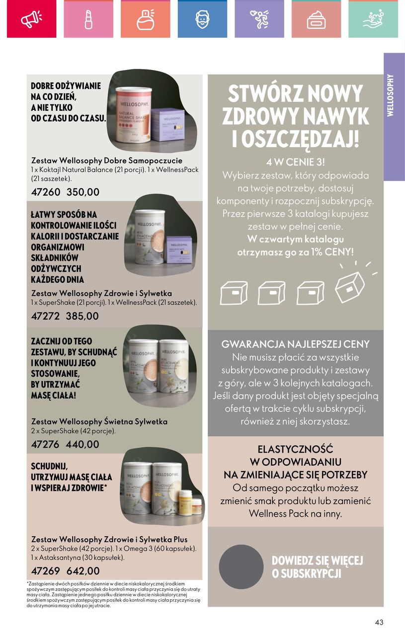 Gazetka: Oriflame - w harmonii z tobą - strona 43