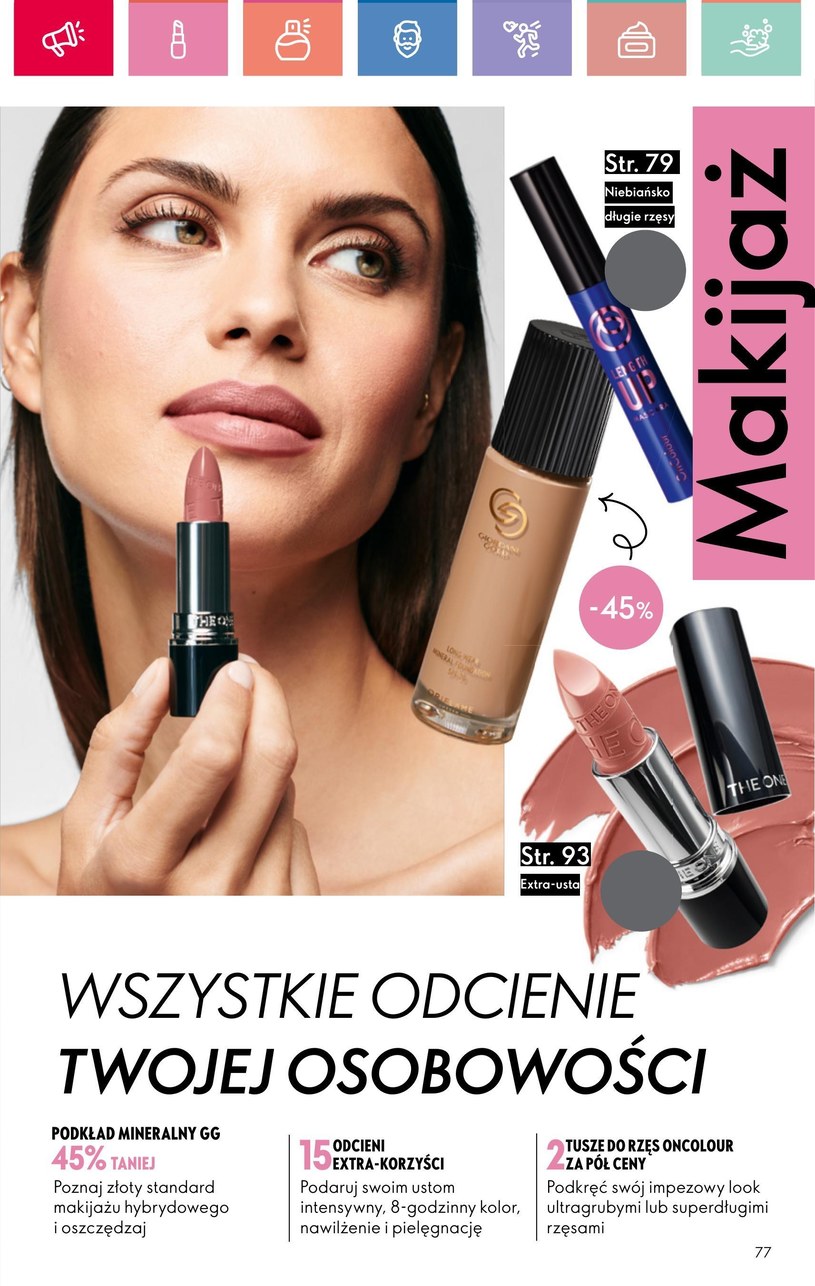 Gazetka: Oriflame - w harmonii z tobą - strona 77