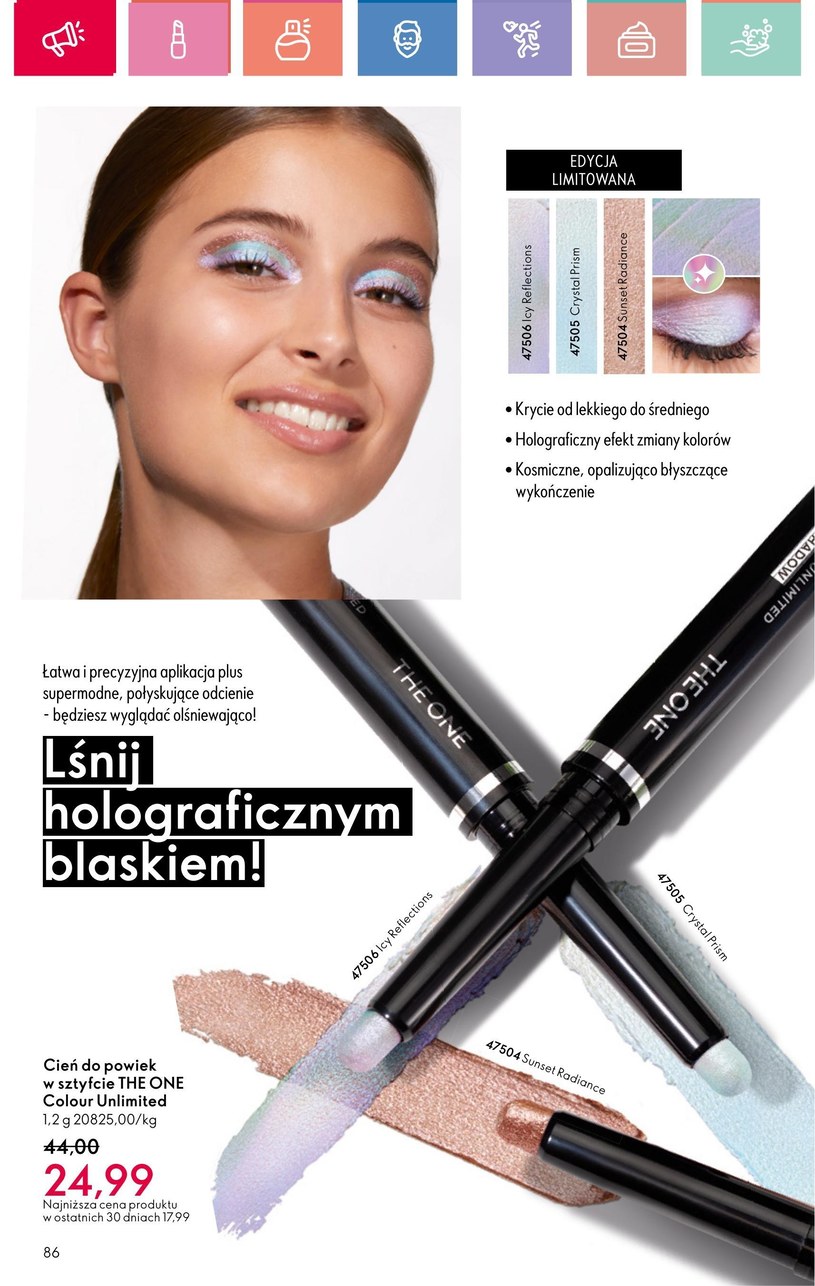 Gazetka: Oriflame - w harmonii z tobą - strona 86