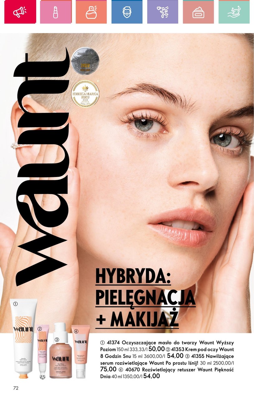 Gazetka: Oriflame - w harmonii z tobą - strona 72