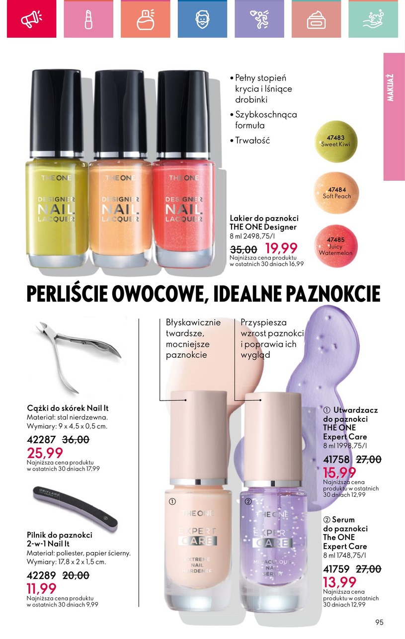 Gazetka: Oriflame - w harmonii z tobą - strona 95