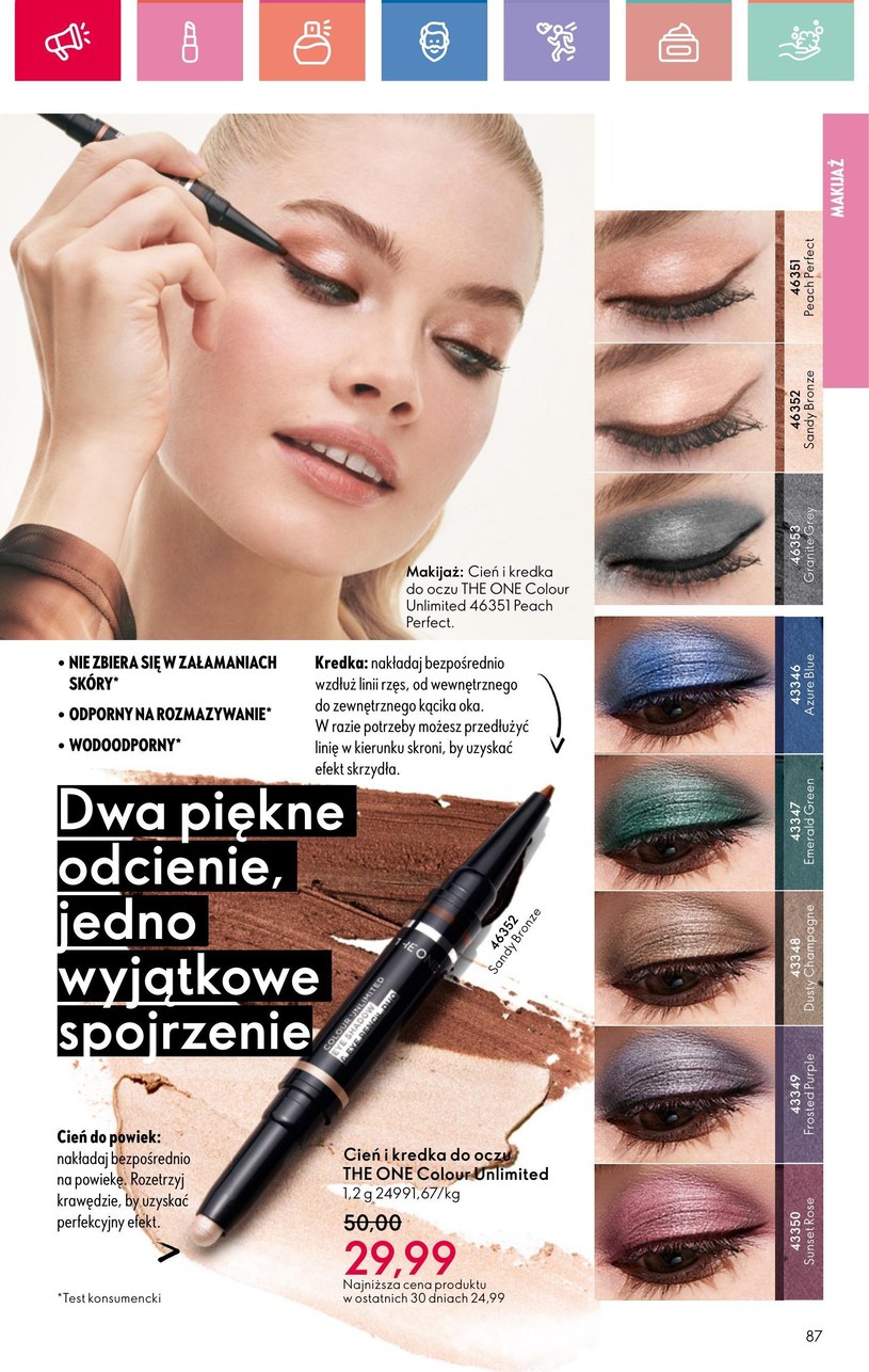 Gazetka: Oriflame - w harmonii z tobą - strona 87