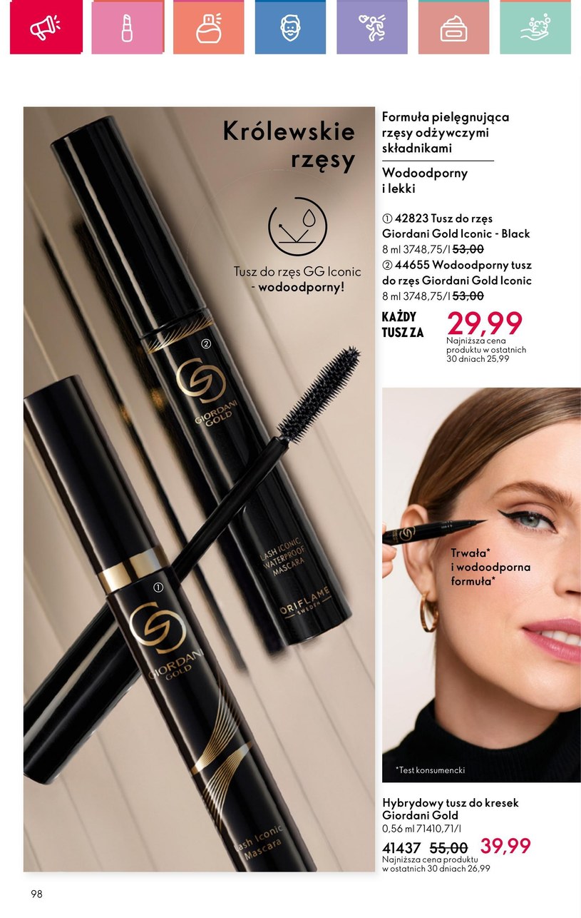 Gazetka: Oriflame - w harmonii z tobą - strona 98