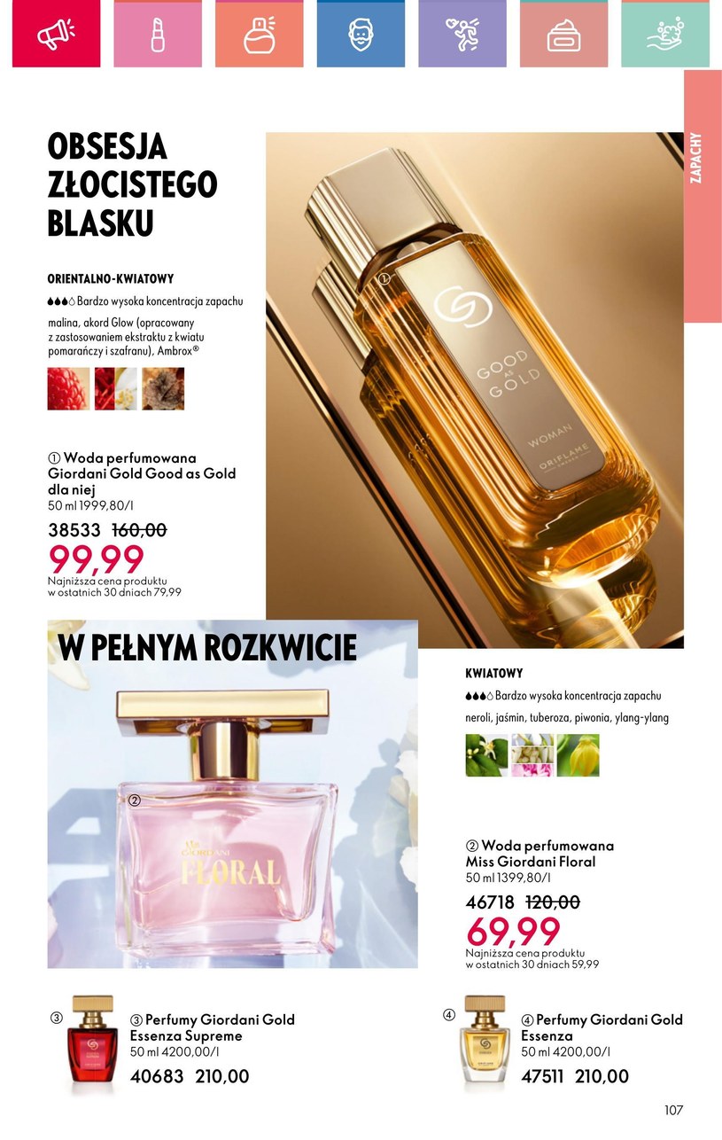 Gazetka: Oriflame - w harmonii z tobą - strona 107