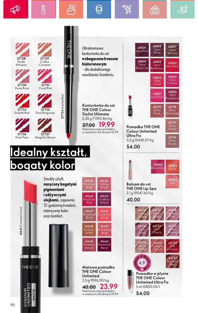 Gazetka: Oriflame - w harmonii z tobą - strona 90