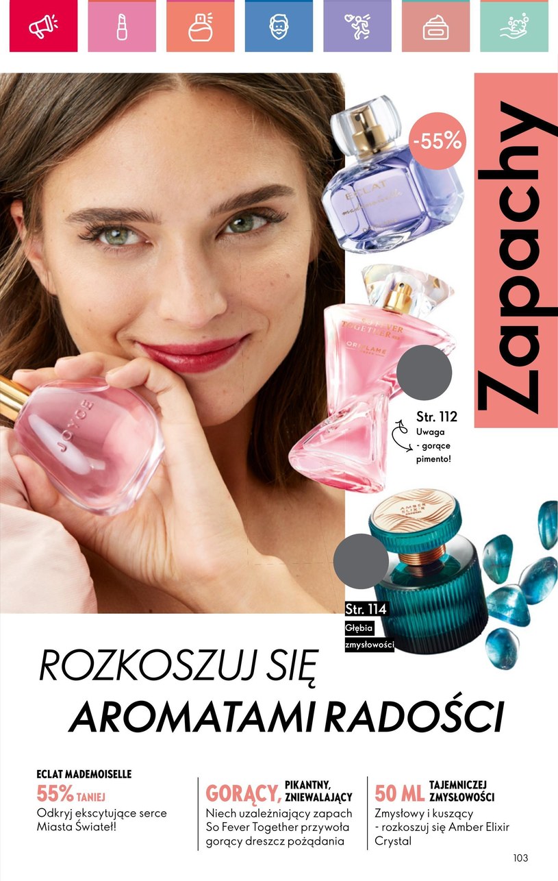 Gazetka: Oriflame - w harmonii z tobą - strona 103